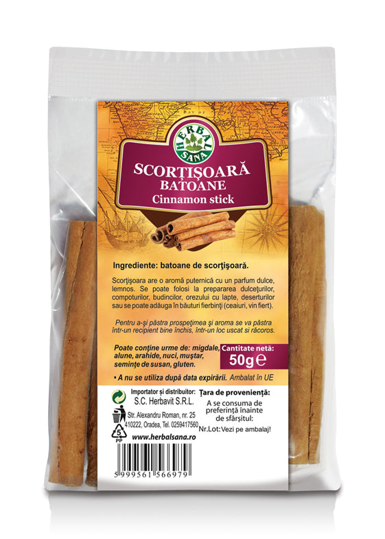Scortisoara batoane 50gr - Herbavit