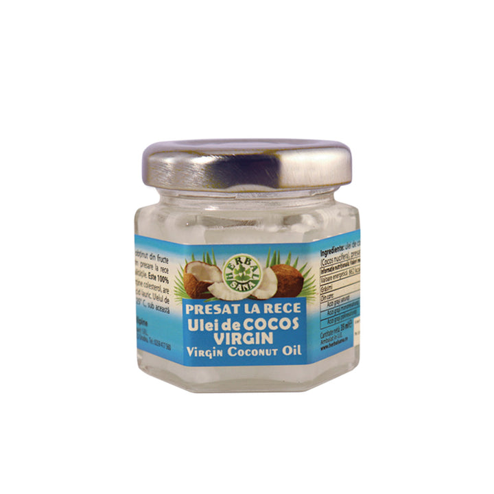 Ulei cocos virgin presat la rece 35ml - Herbavit