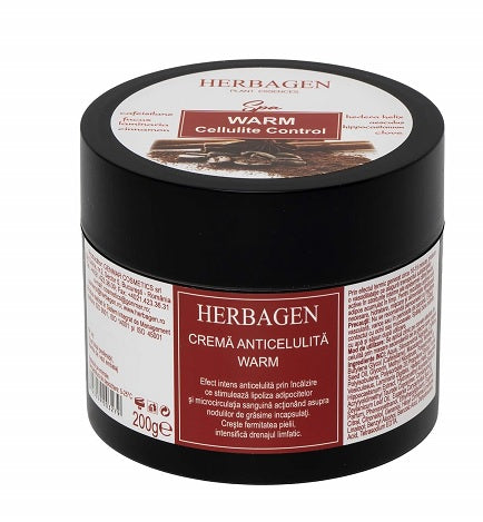 Crema anticelulita warm 200gr - Herbagen