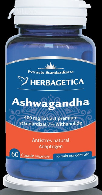 Ashwagandha 60cps - Herbagetica