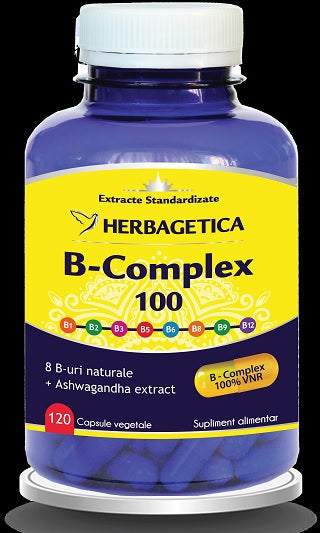 B-Complex 100, 120 cps-HERB.01175