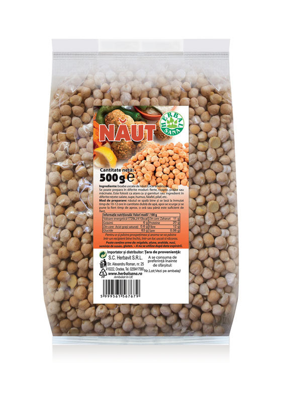 Naut intreg 500g - Herbavit