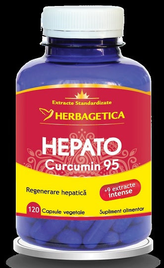 Hepato Curcumin 95, 120 cps-HERB.01208
