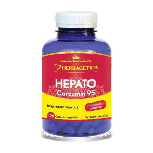 Hepato curcumin 95 120cps - Herbagetica