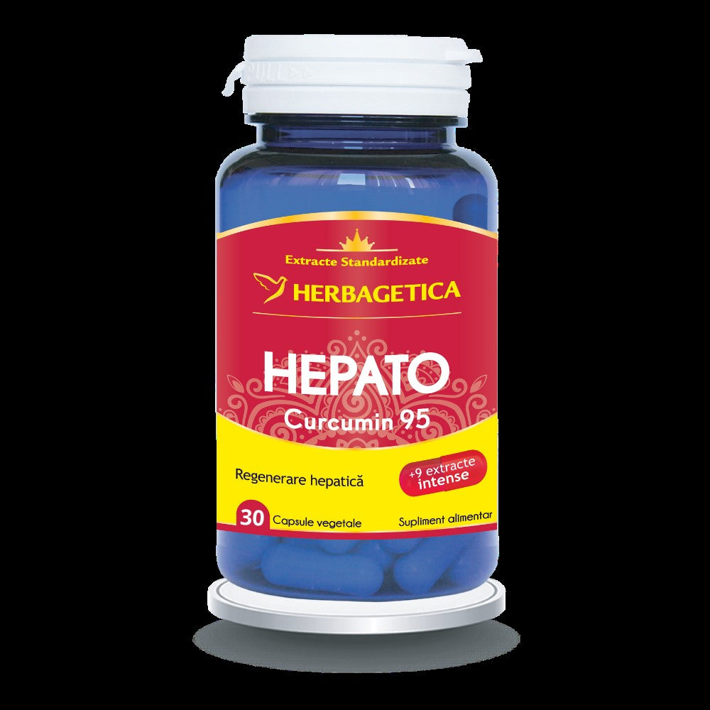 Hepato curcumin95 30cps - Herbagetica