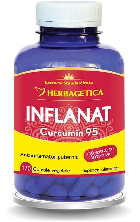 Inflanat curcumin 95 120cps - Herbagetica