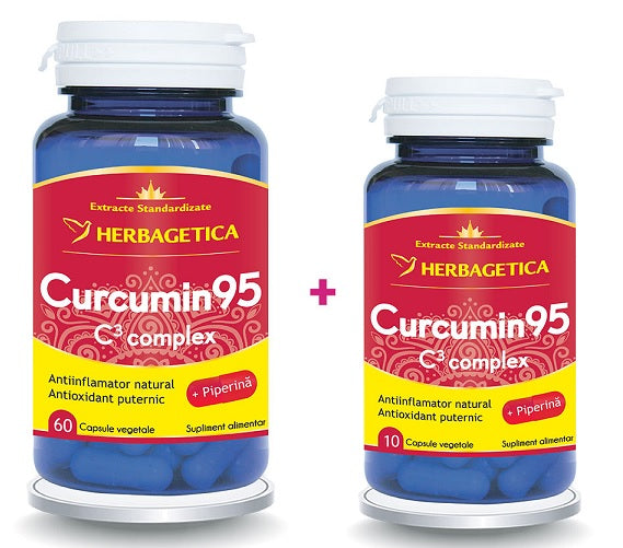 Curcumin95 c3 complex 60cps+10cps pch - Herbagetica