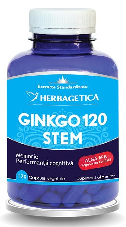 Ginkgo 120 stem 120cps vegetale - Herbagetica