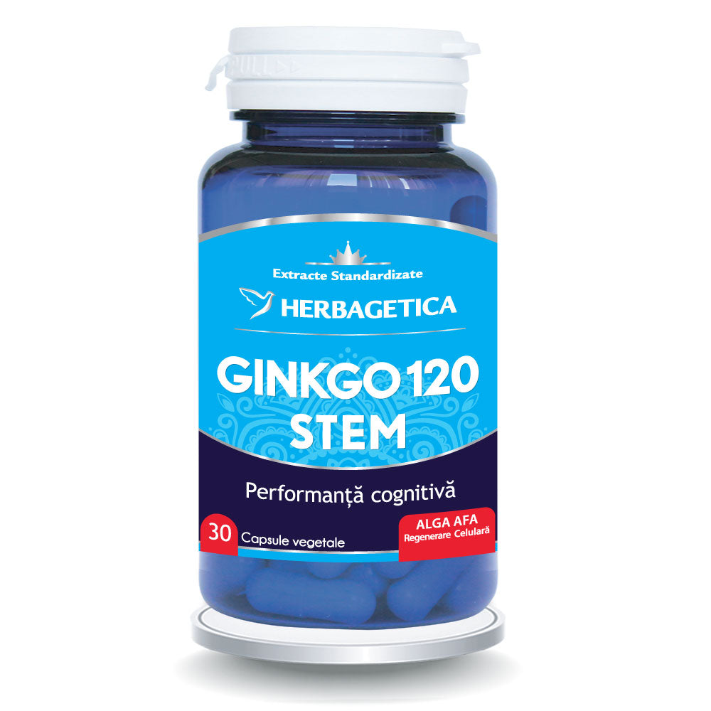 Ginkgo 120 stem 30cps vegetale - Herbagetica