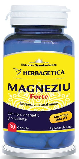 Magneziu forte 30cps - Herbagetica