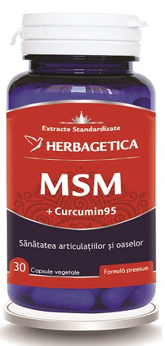Msm +curcumin95 30cps vegetale - Herbagetica