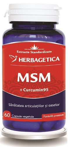 Msm +curcumin95 60cps vegetale - Herbagetica