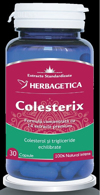 Colesterix 30cps - Herbagetica
