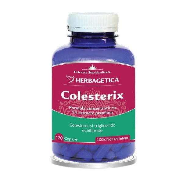 Colesterix 120cps - Herbagetica