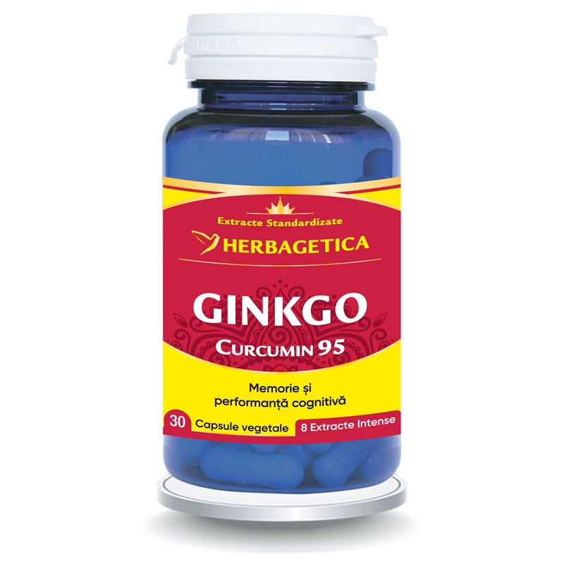 Ginkgo+ curcumin95 30cps - Herbagetica