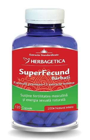 Superfecund barbati 120cps - Herbagetica