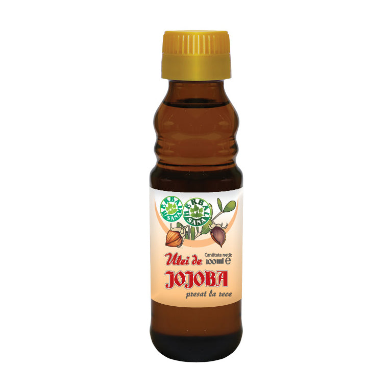 Ulei jojoba presat la rece 100ml (uz extern) - Herbavit