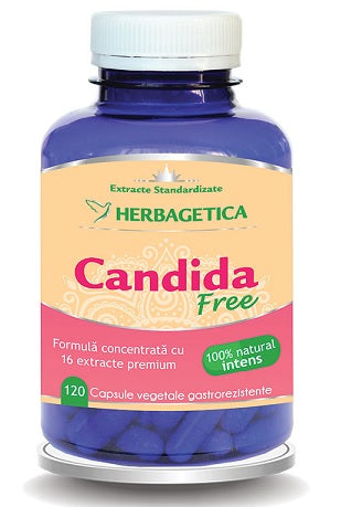 Candida free 120cps - Herbagetica
