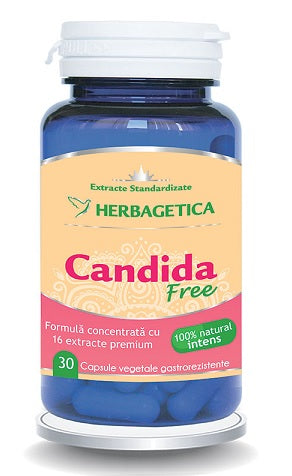 Candida free 30cps - Herbagetica