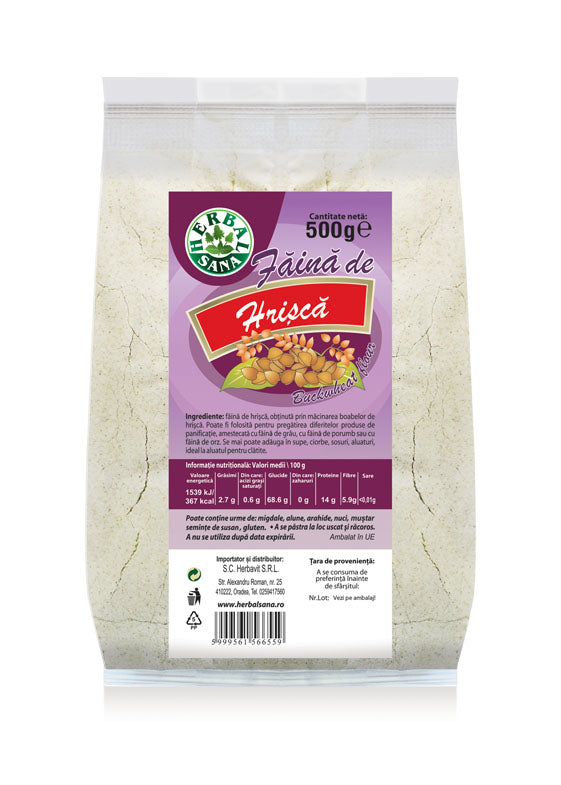Faina de hrisca 500gr - Herbavit