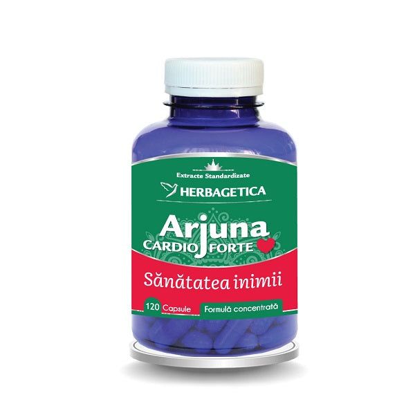 Arjuna cardio forte 120cps - Herbagetica