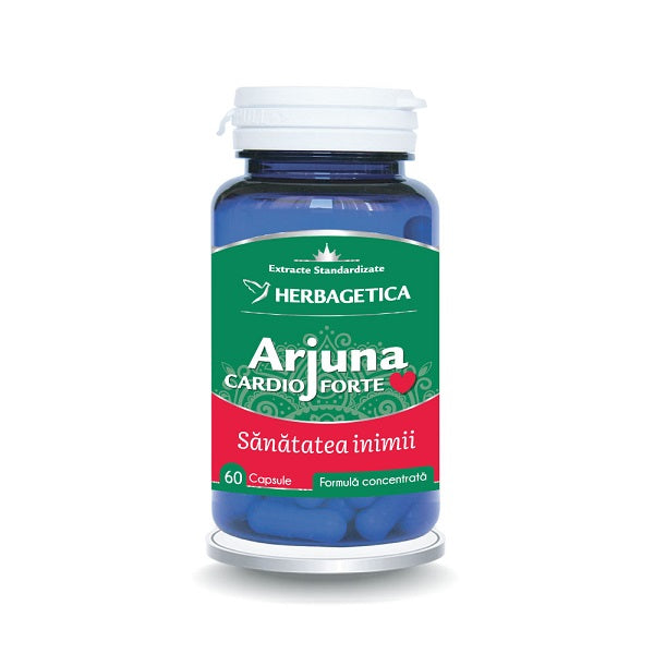 Arjuna cardio forte 60cps - Herbagetica