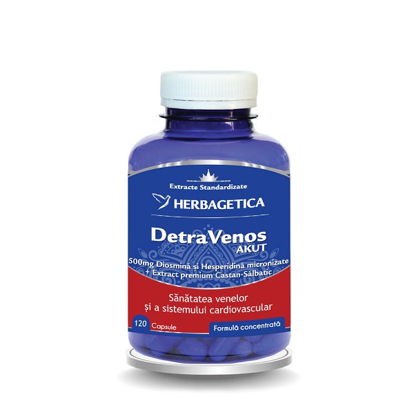 Detravenos akut 120cps - Herbagetica
