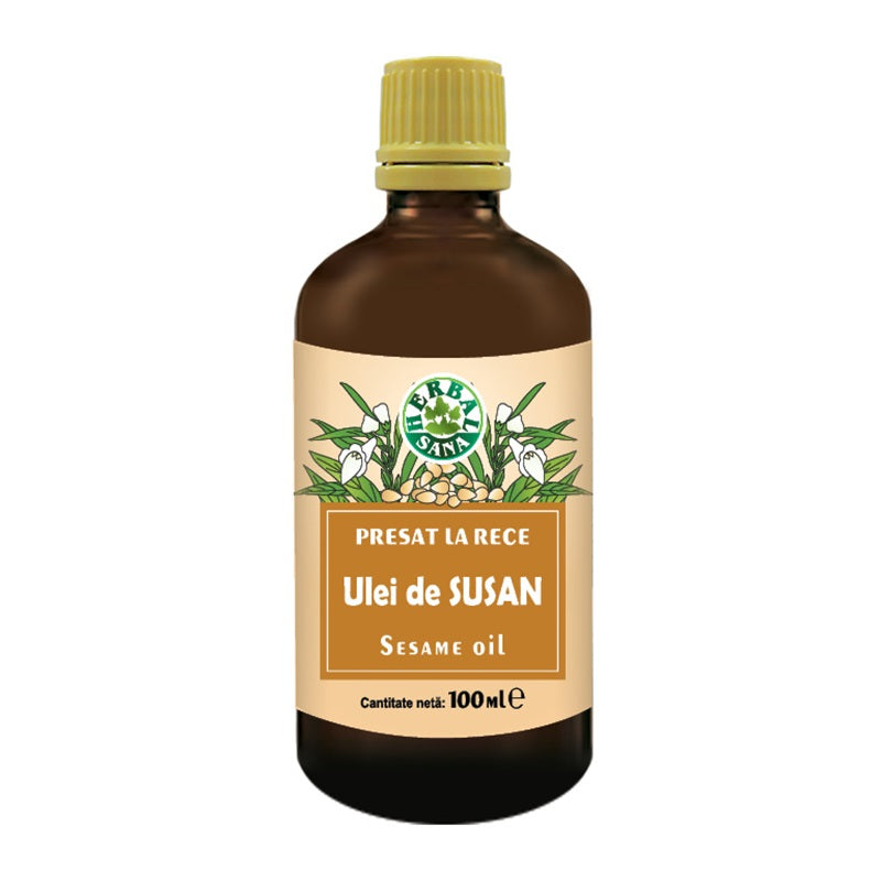 Ulei susan presat la rece 100ml - Herbavit