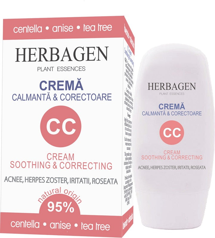 Cc crema calmanta corectoare 50gr - Herbagen