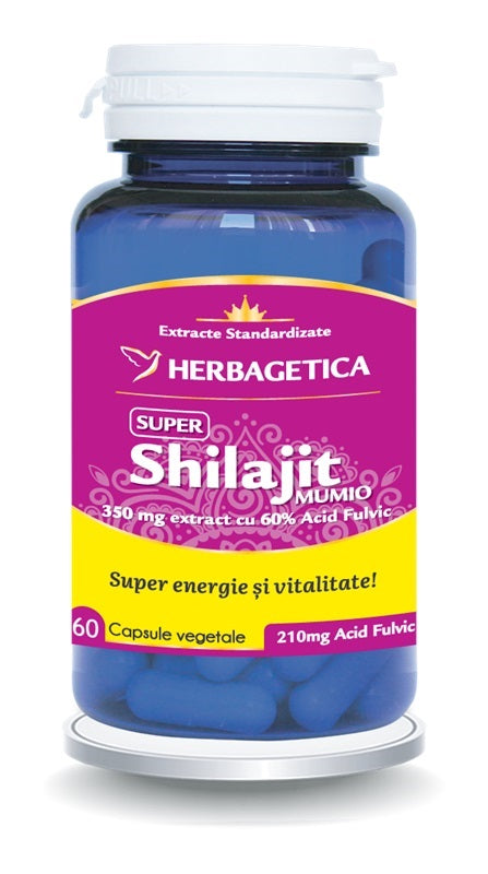 Super shilajit mumio 120cps vegetale - Herbagetica