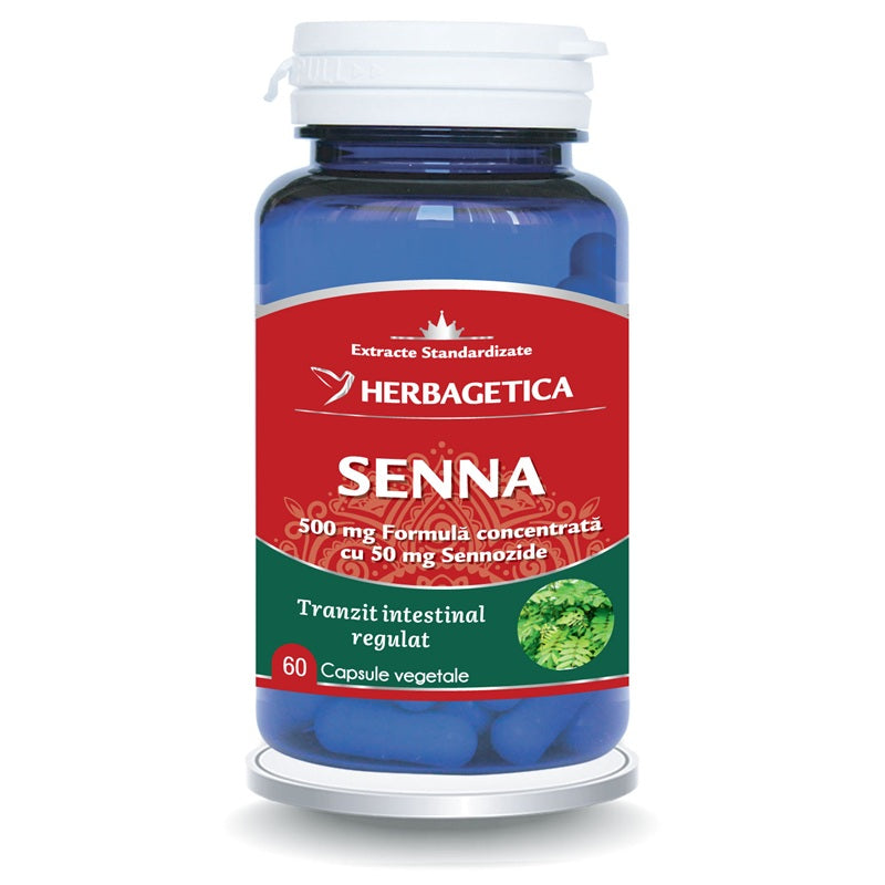 Senna 60cps vegetale - Herbagetica
