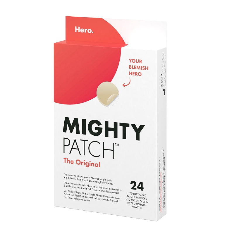 Plasturi Hidrocoloidali Acnee Mighty Original, 24 buc-HERO.00002