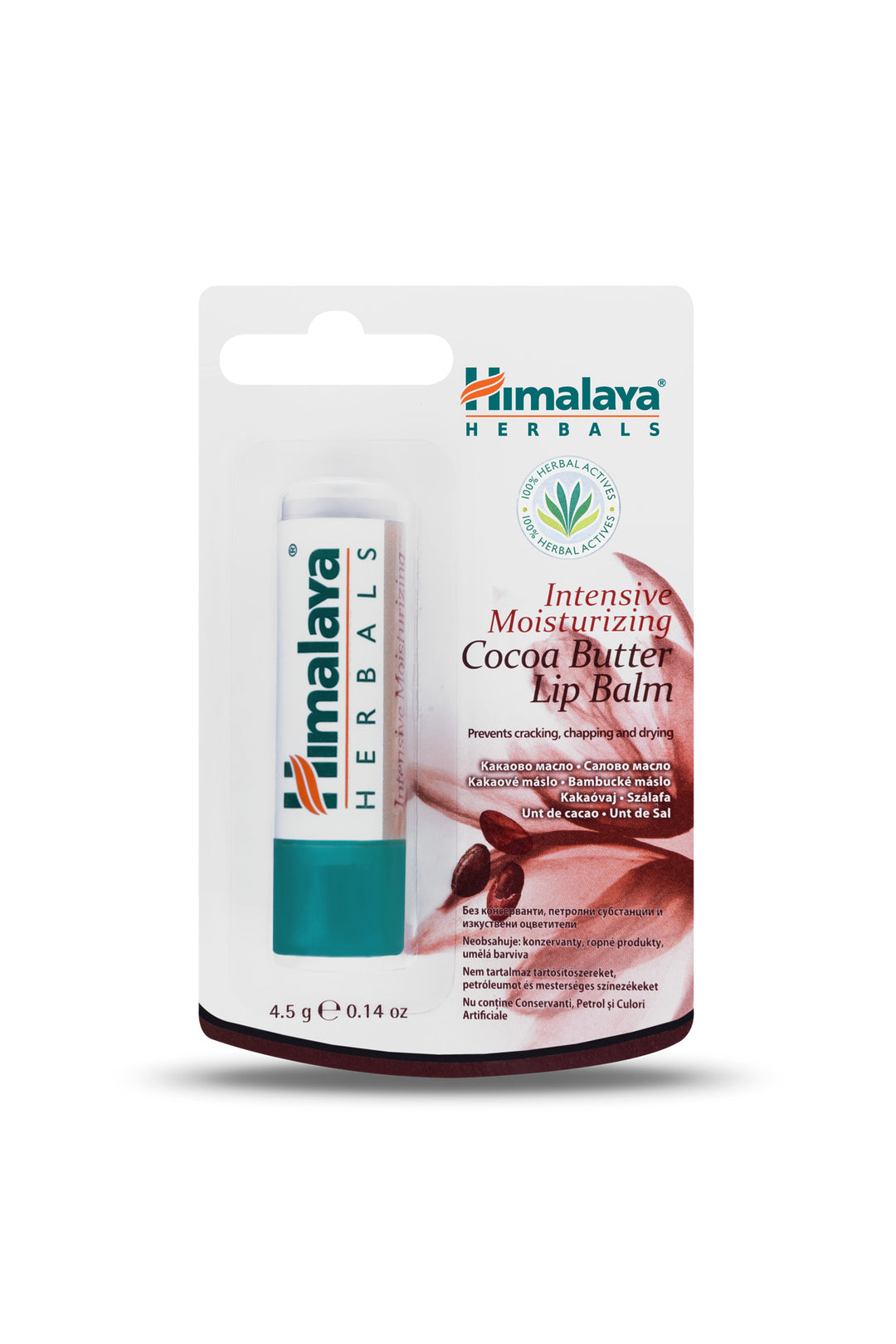 Balsam buze hranitor cacao 4,5gr - Himalaya Care