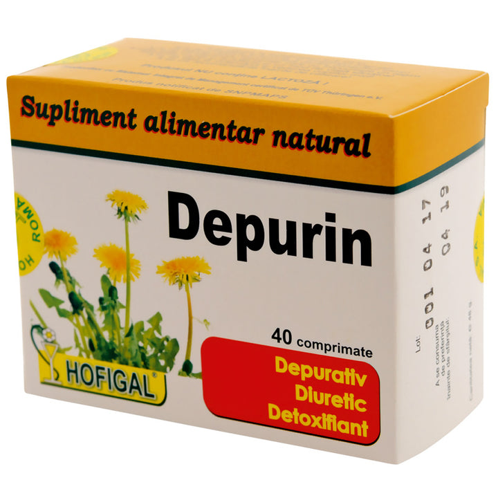 Depurin, 40 comprimate-HOFI.00038