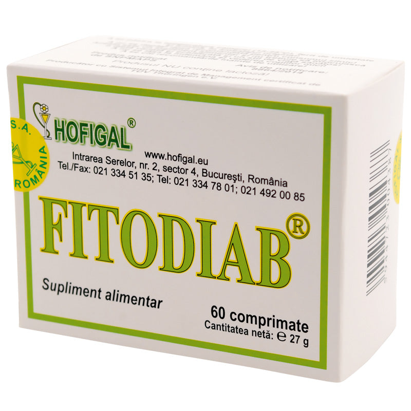 Fitodiab, 60 comprimate-HOFI.00046