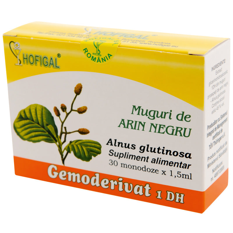 Gemoderivat muguri arin negru 1,5ml*30mdz - Hofigal