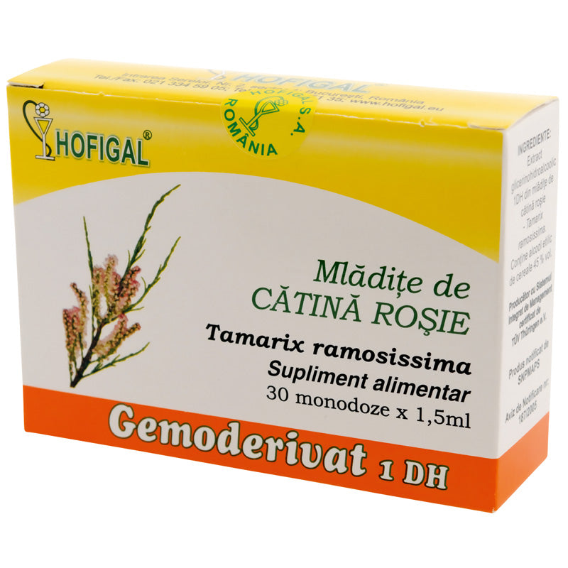 Gemoderivat mladite catina rosie 1,5ml*30mdz - Hofigal