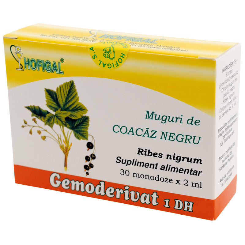 Gemoderivat muguri coacaz negru 2ml*30mdz - Hofigal