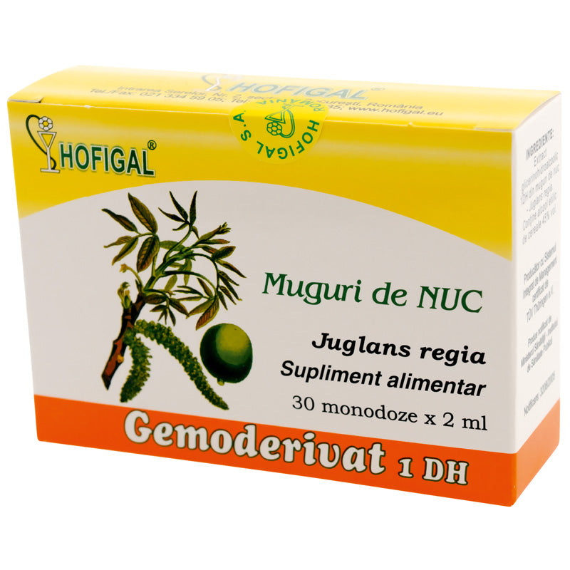Gemoderivat muguri nuc 2ml*30mdz - Hofigal
