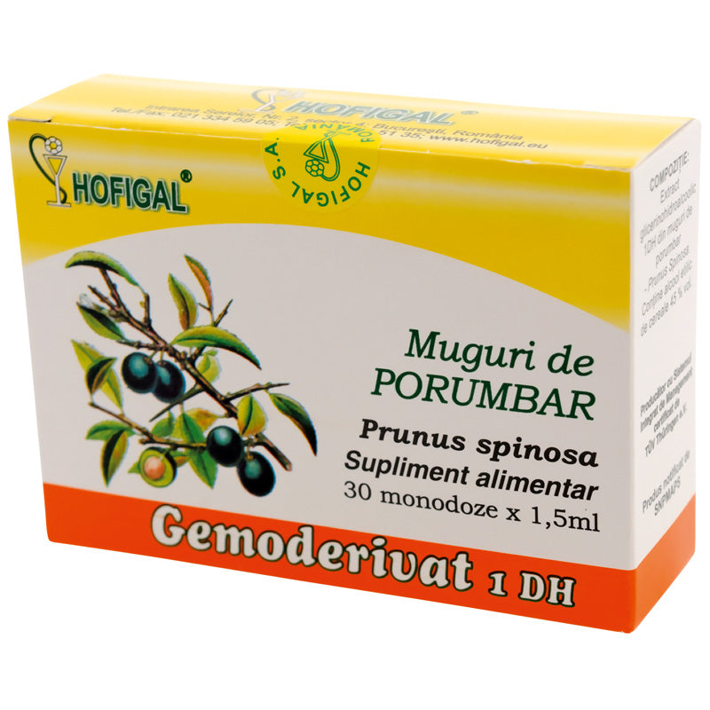 Gemoderivat muguri porumbar 1,5ml*30mdz - Hofigal