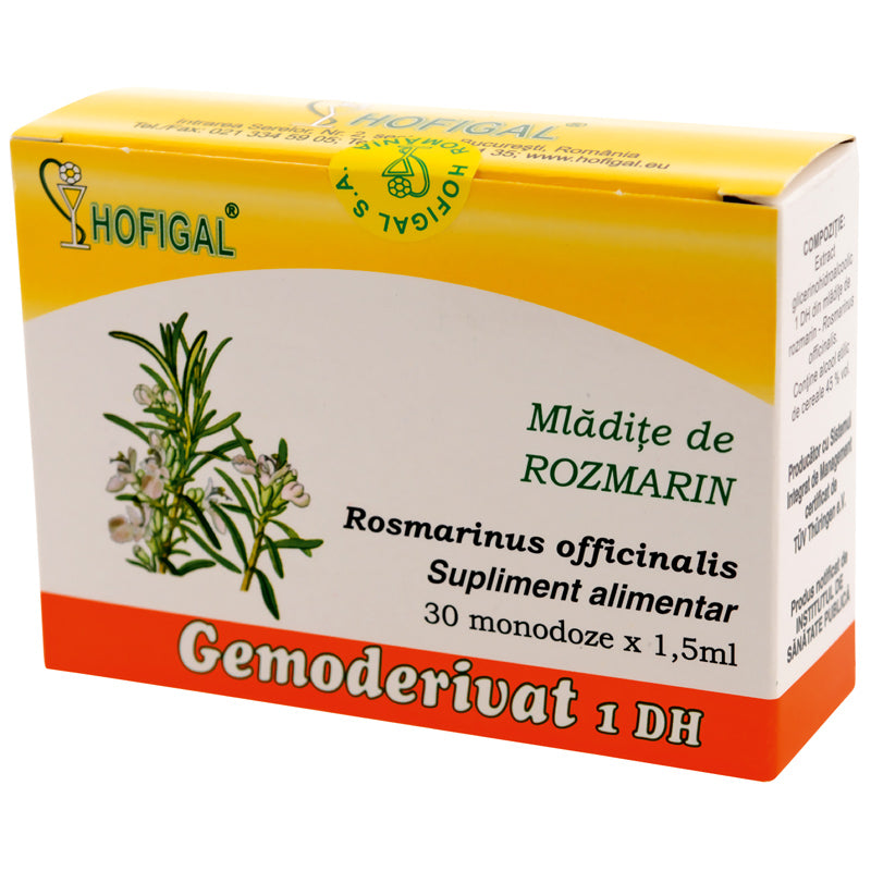 Gemoderivat Mladite Rozmarin, 1,5 ml x 30 monodoze-HOFI.00078