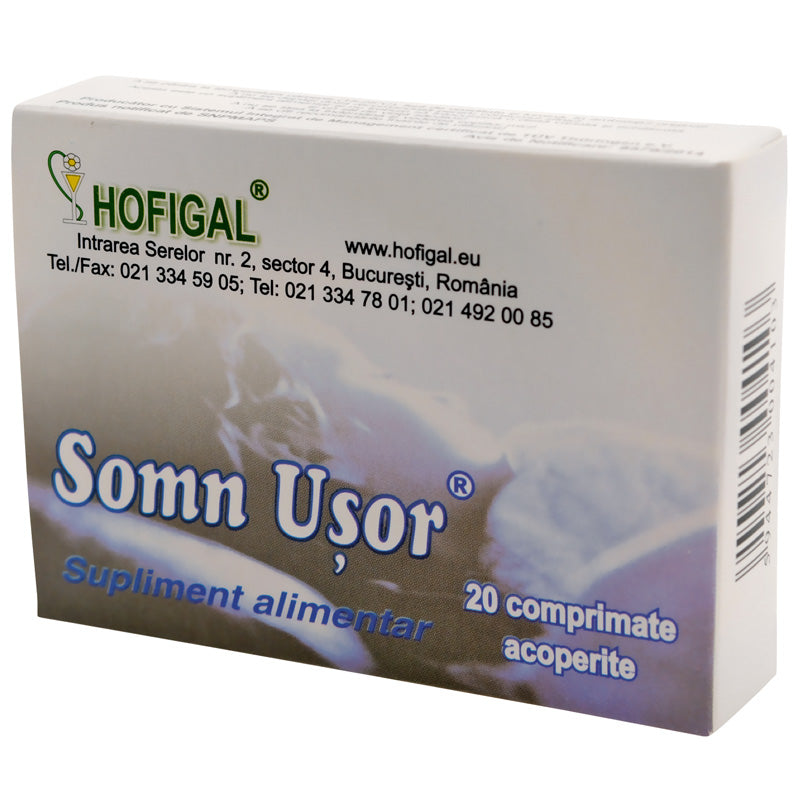 Somn Usor, 20 comprimate-HOFI.00136