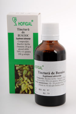 Tinctura busuioc 50ml - Hofigal