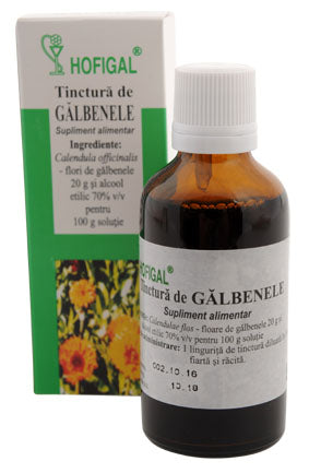 Tinctura galbenele 50ml - Hofigal