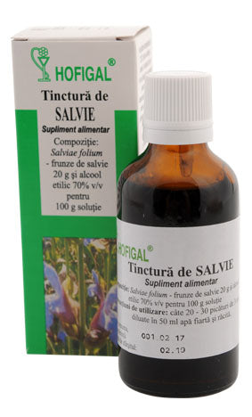Tinctura Salvie, 50 ml-HOFI.00181