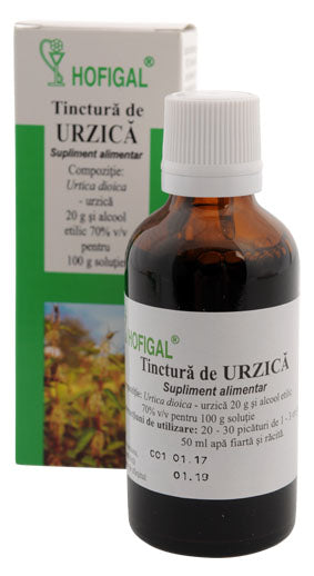Tinctura Urzica, 50 ml-HOFI.00188