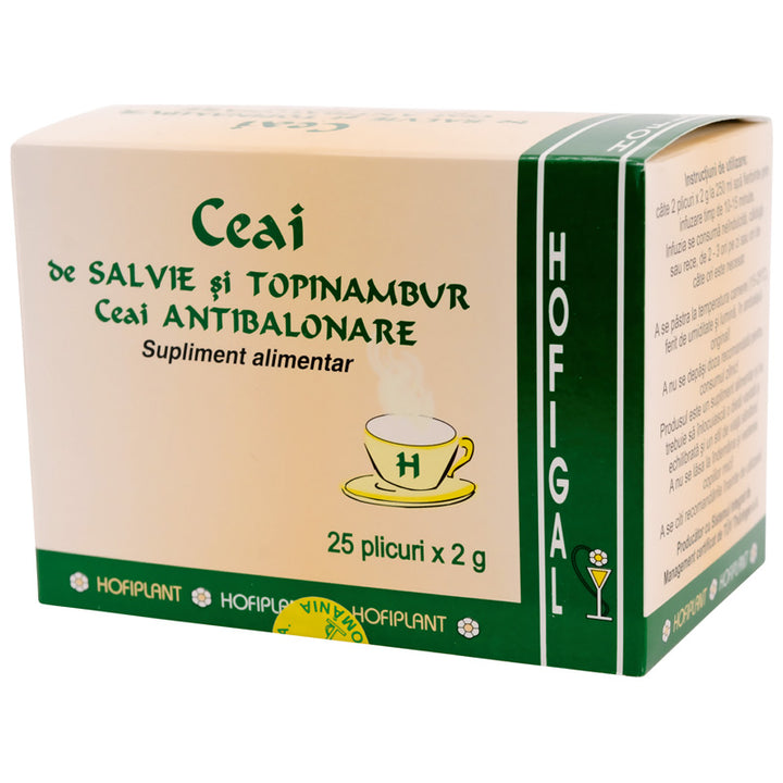 Antibalonare (Salvie si Topinambur), 2 g x 25 doze-HOFI.00246