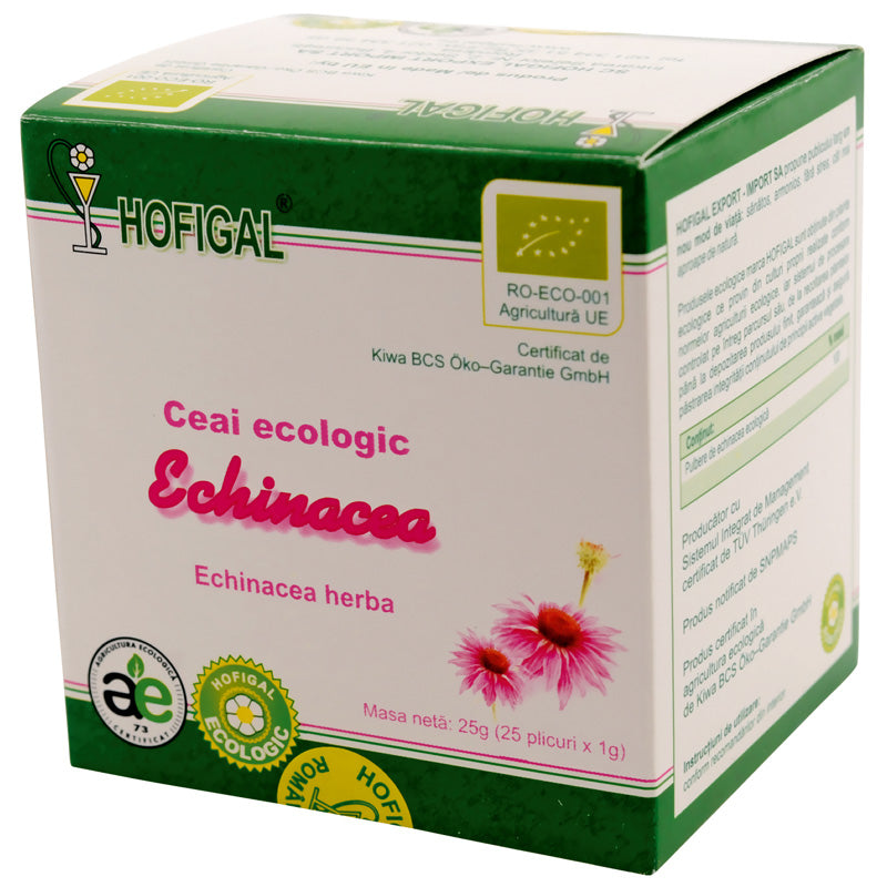 Ceai de echinacea eco 1gr*25dz - Hofigal