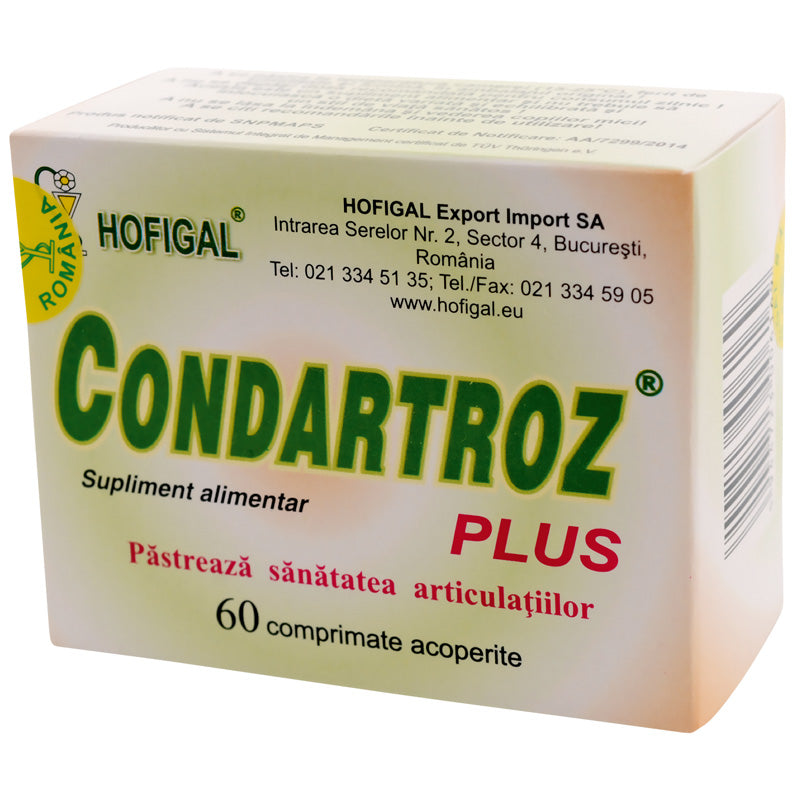 Condartroz Plus, 60 comprimate-HOFI.00266