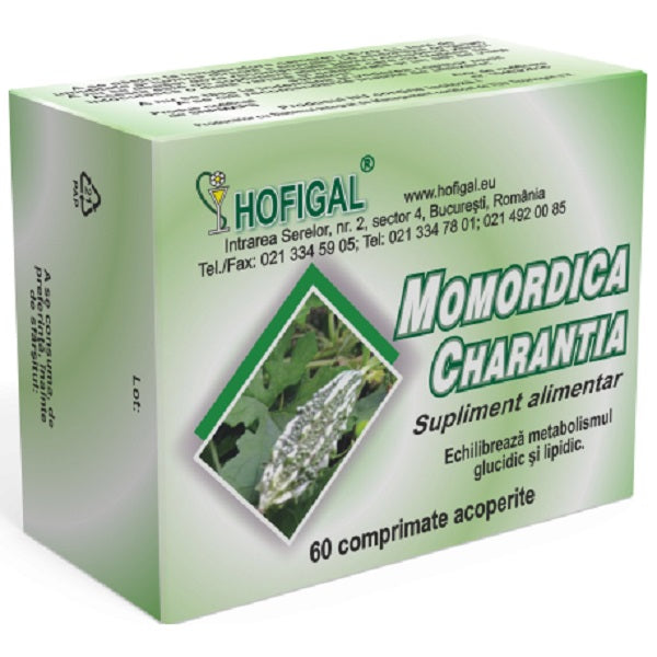 Momordica Charantia, 60 comprimate-HOFI.00461